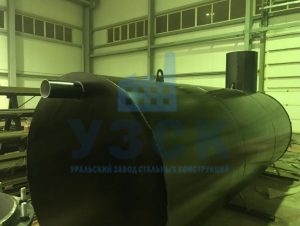 Резервуар горизонтальный стальной наземный в Севастополе