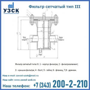 Фильтр сетчатый ФС по Т-ММ-11-2003 в Севастополе