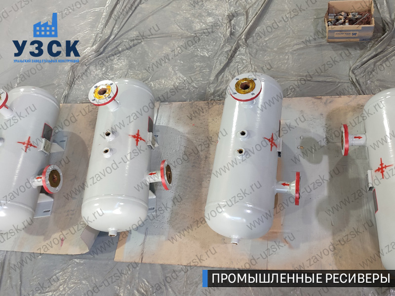 фотография емкостных ресиверов газа Севастополь